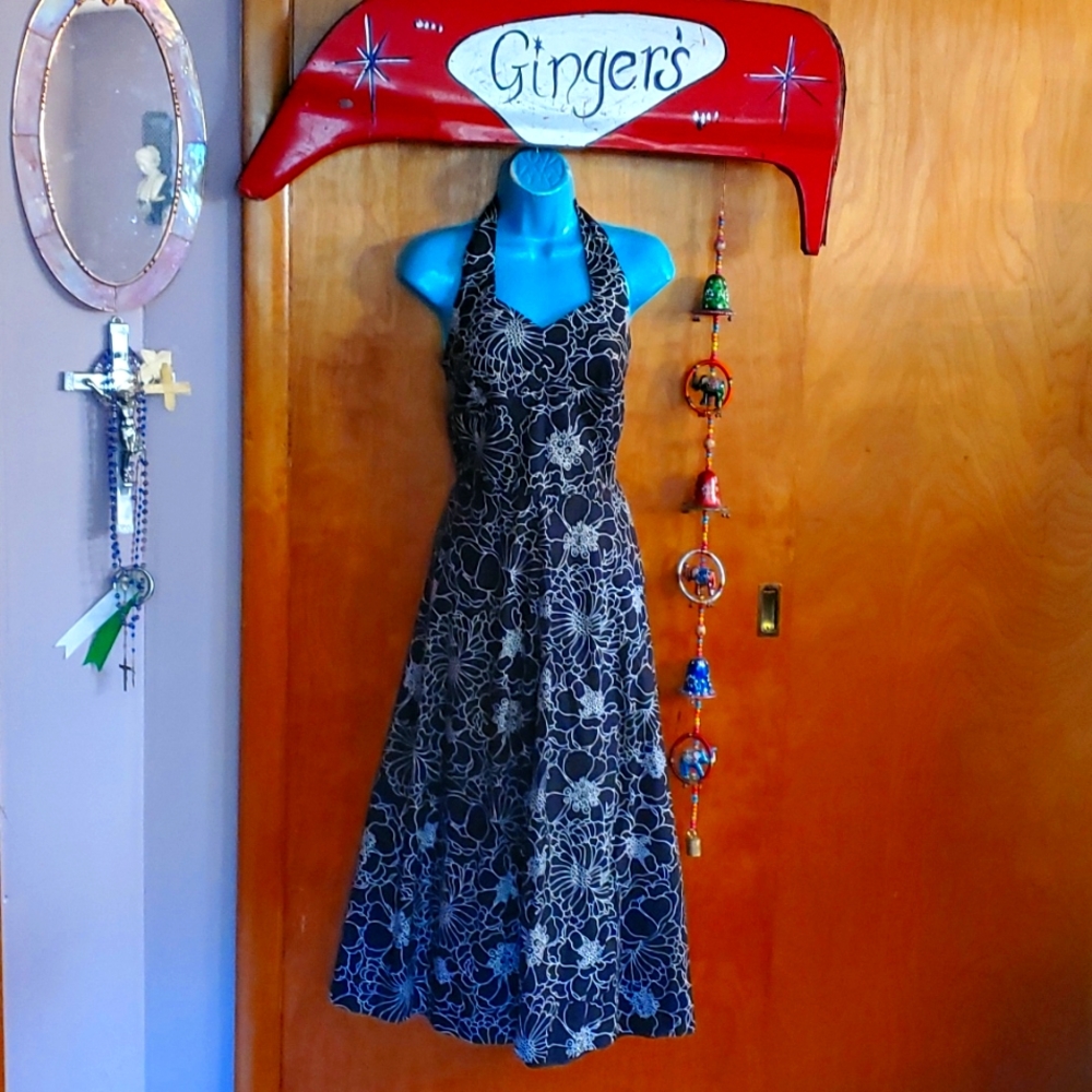 Vintage halter dress